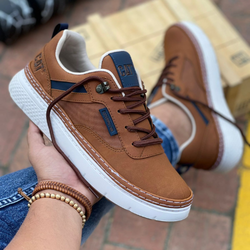 Tenis Cat 3 Líneas Caballero